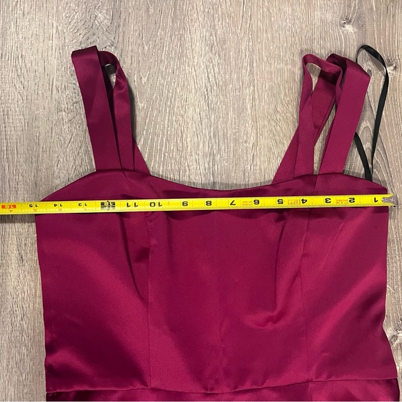 Xscape Plum Gown - Picture 5 of 7